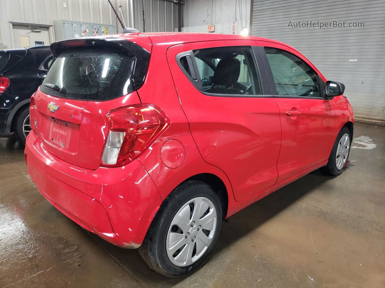 2017 Chevrolet Spark Ls Red vin: KL8CB6SA0HC735998