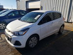 2017 Chevrolet Spark Ls White vin: KL8CB6SA0HC794257