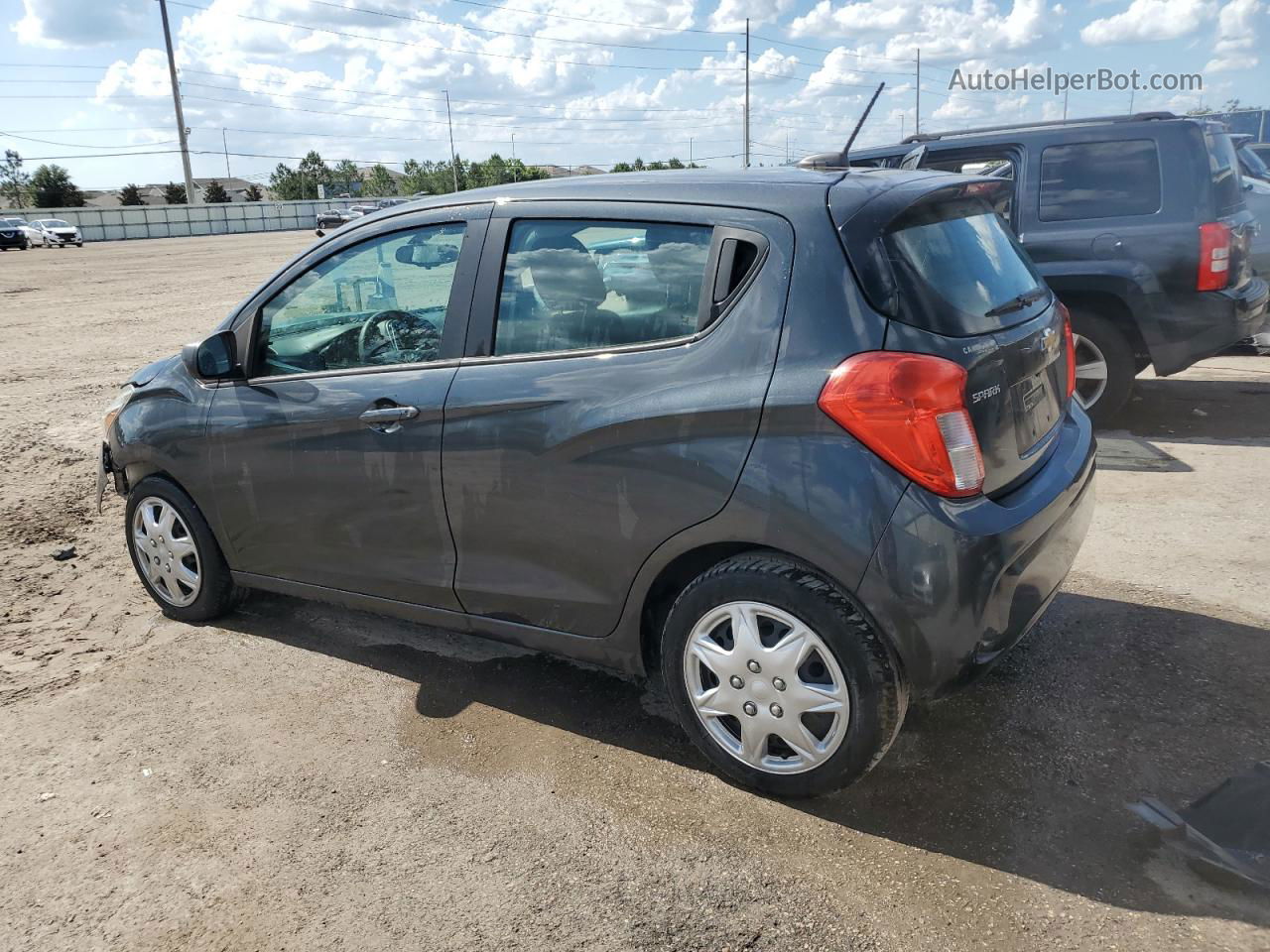 2017 Chevrolet Spark Ls Gray vin: KL8CB6SA0HC811736