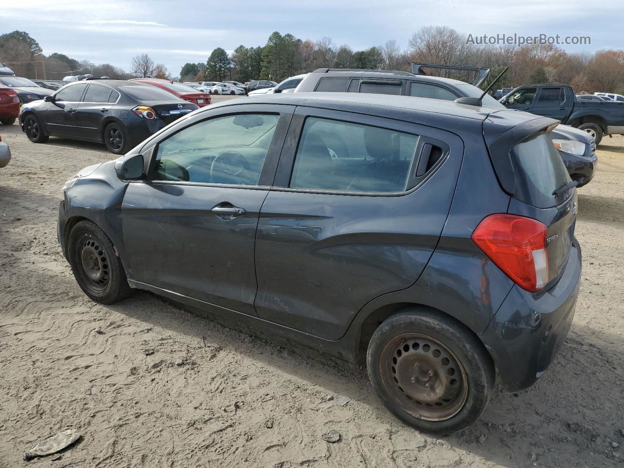 2017 Chevrolet Spark Ls Gray vin: KL8CB6SA0HC828102