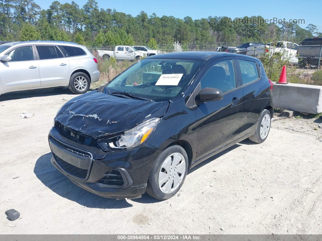 2017 Chevrolet Spark Ls Cvt Black vin: KL8CB6SA0HC832375