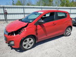 2019 Chevrolet Spark Ls Red vin: KL8CB6SA0KC702720