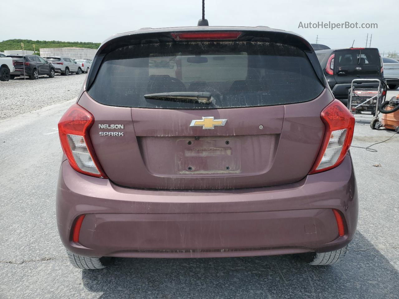 2019 Chevrolet Spark Ls Purple vin: KL8CB6SA0KC706394