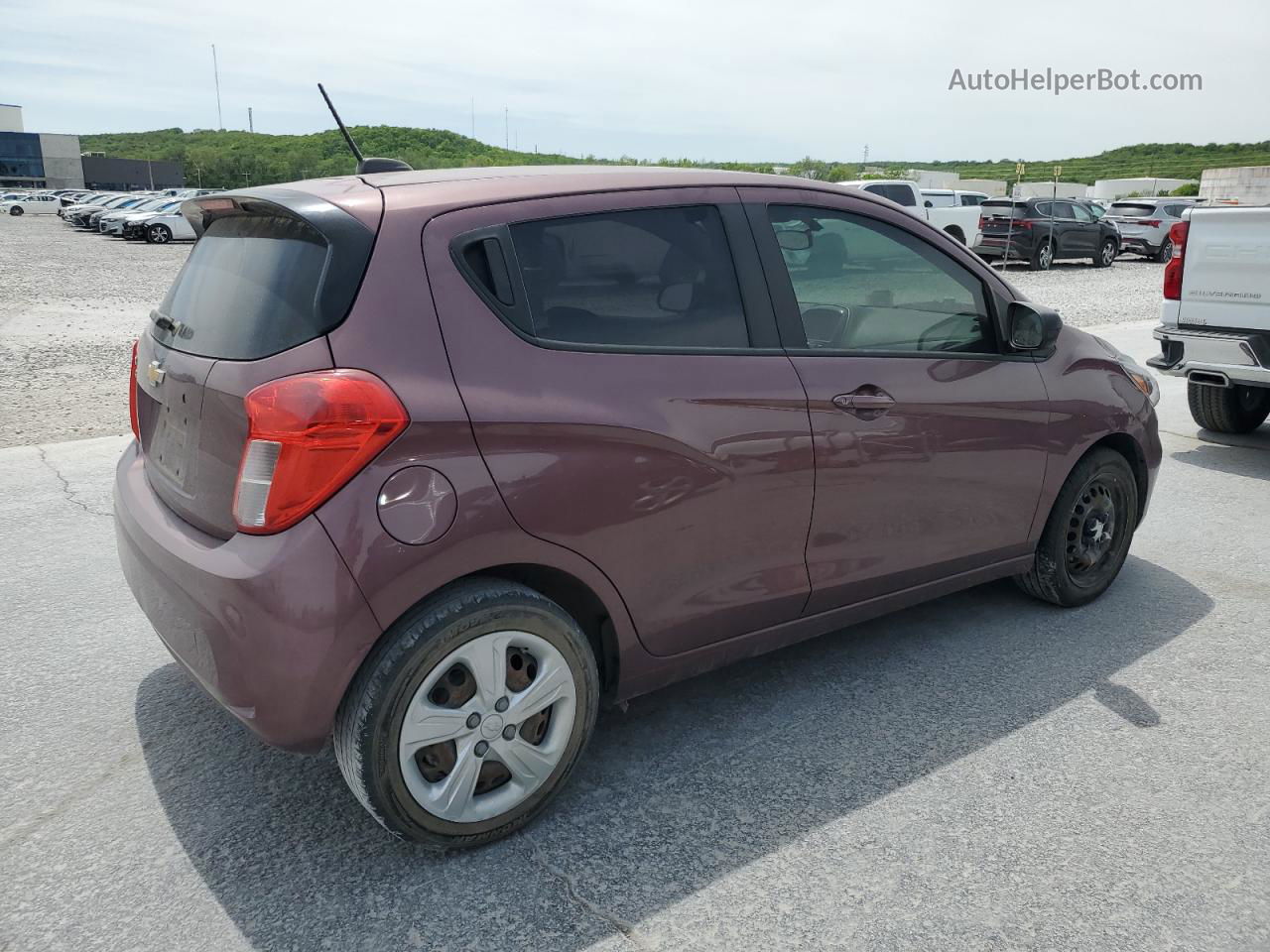 2019 Chevrolet Spark Ls Purple vin: KL8CB6SA0KC706394