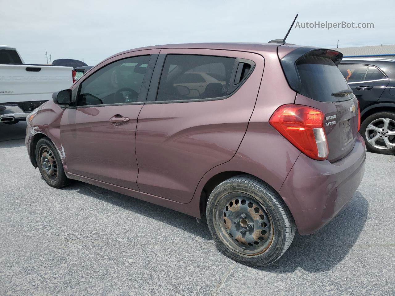 2019 Chevrolet Spark Ls Purple vin: KL8CB6SA0KC706394