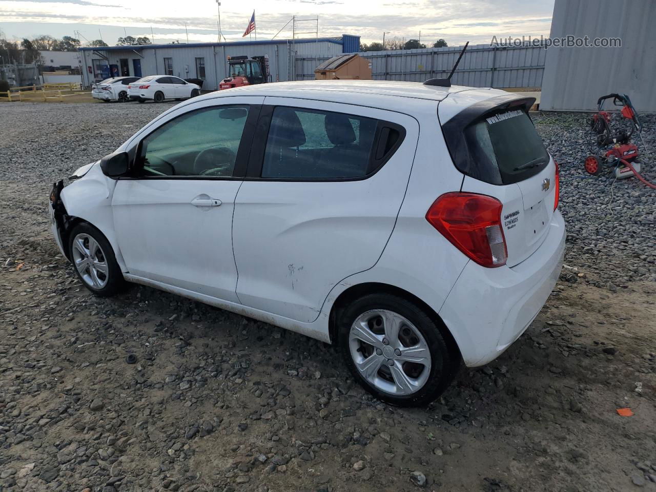 2019 Chevrolet Spark Ls White vin: KL8CB6SA0KC710509