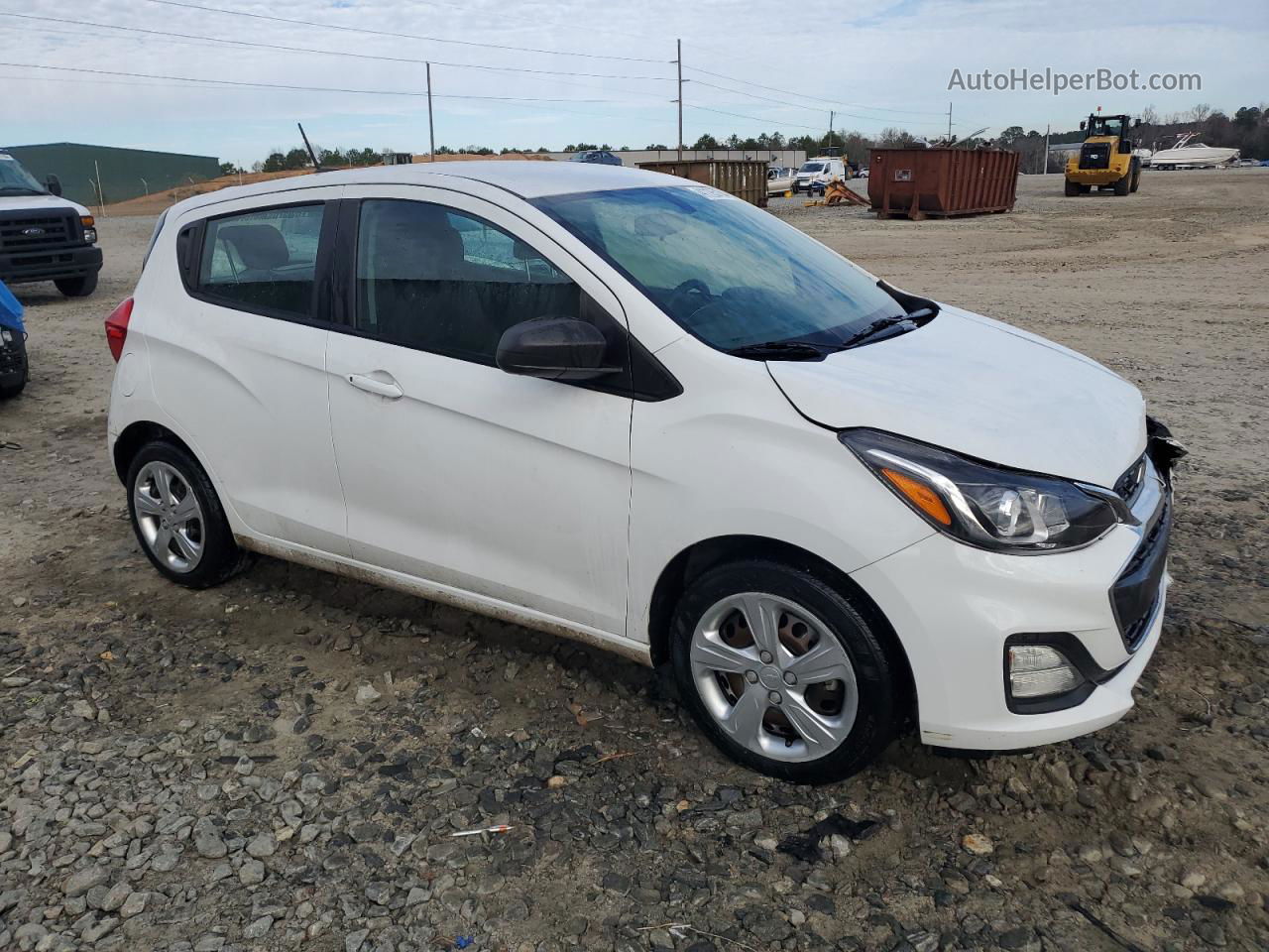 2019 Chevrolet Spark Ls Белый vin: KL8CB6SA0KC710509