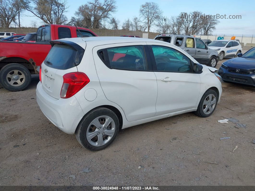 2019 Chevrolet Spark Ls Cvt White vin: KL8CB6SA0KC712132