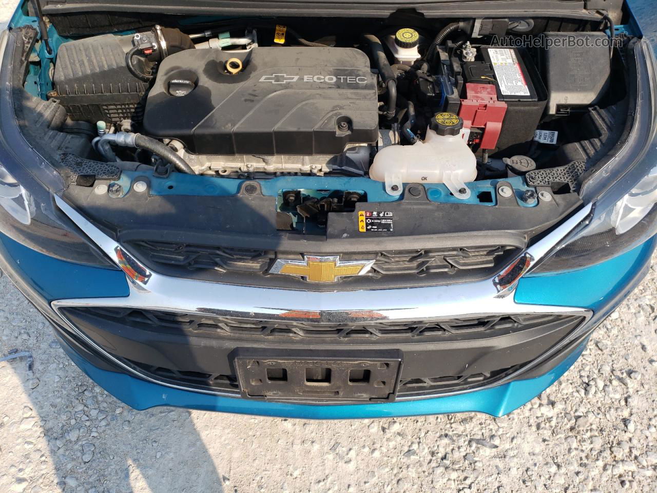 2019 Chevrolet Spark Ls Teal vin: KL8CB6SA0KC720408