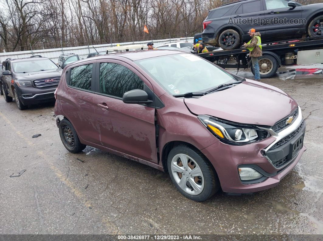 2019 Chevrolet Spark Ls Cvt Purple vin: KL8CB6SA0KC724894