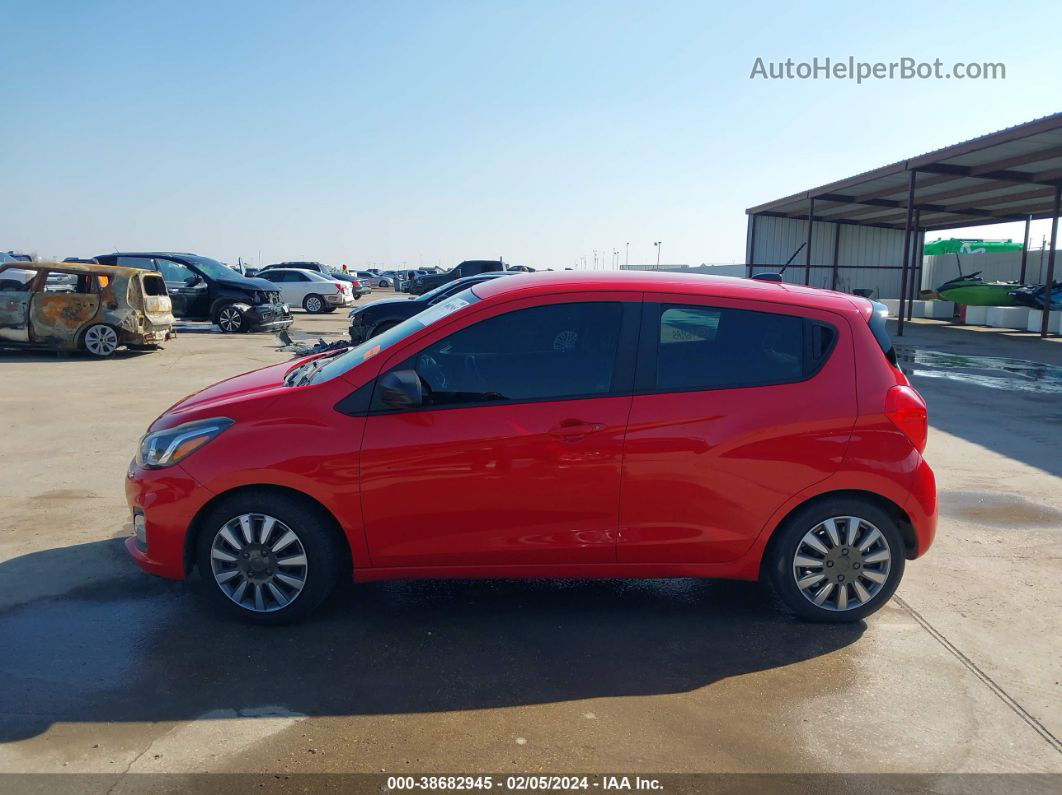 2019 Chevrolet Spark Ls Cvt Red vin: KL8CB6SA0KC734180