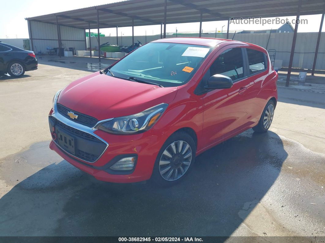 2019 Chevrolet Spark Ls Cvt Red vin: KL8CB6SA0KC734180