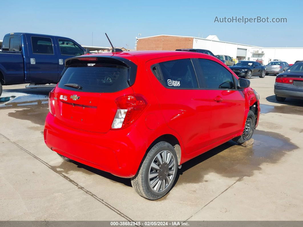 2019 Chevrolet Spark Ls Cvt Red vin: KL8CB6SA0KC734180