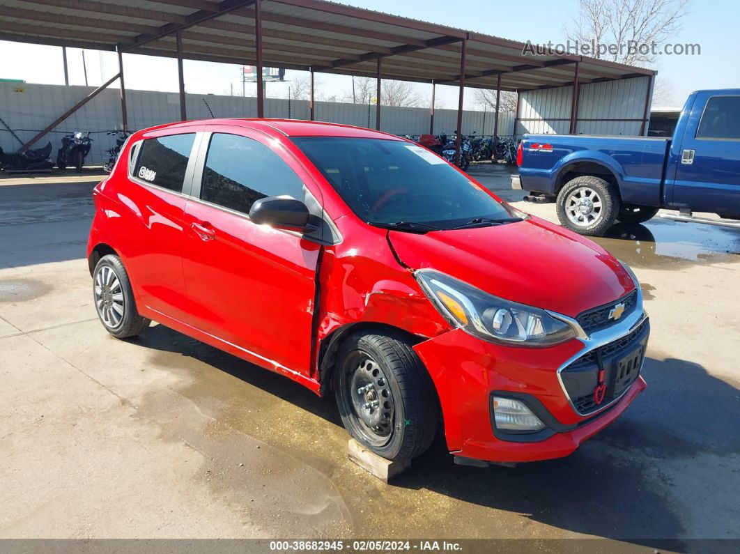 2019 Chevrolet Spark Ls Cvt Red vin: KL8CB6SA0KC734180