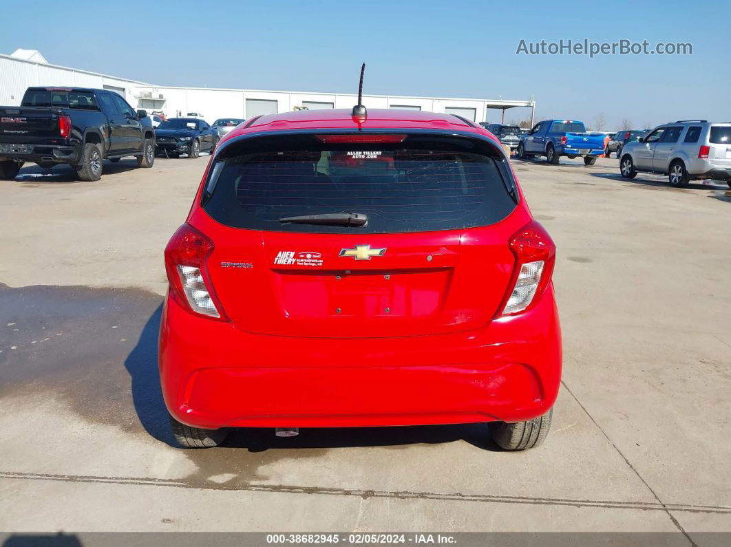 2019 Chevrolet Spark Ls Cvt Red vin: KL8CB6SA0KC734180