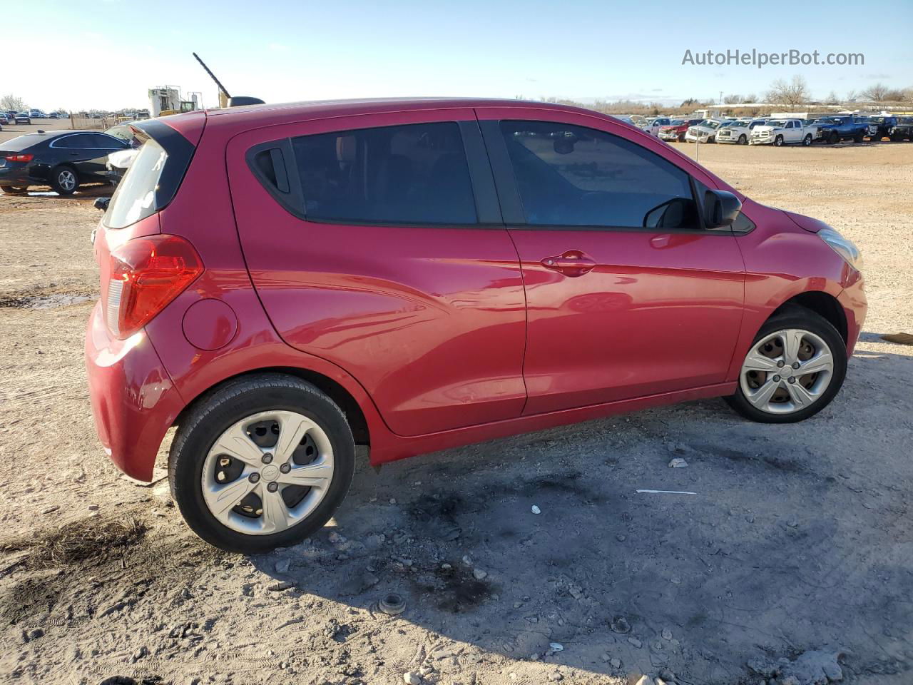 2019 Chevrolet Spark Ls Красный vin: KL8CB6SA0KC761783