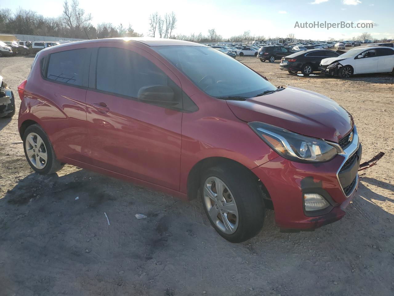 2019 Chevrolet Spark Ls Красный vin: KL8CB6SA0KC761783