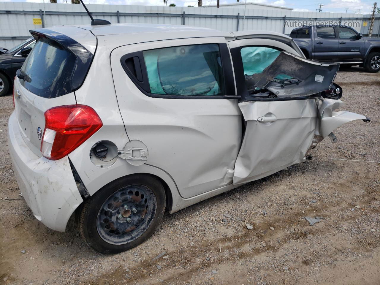 2019 Chevrolet Spark Ls Gray vin: KL8CB6SA0KC783251