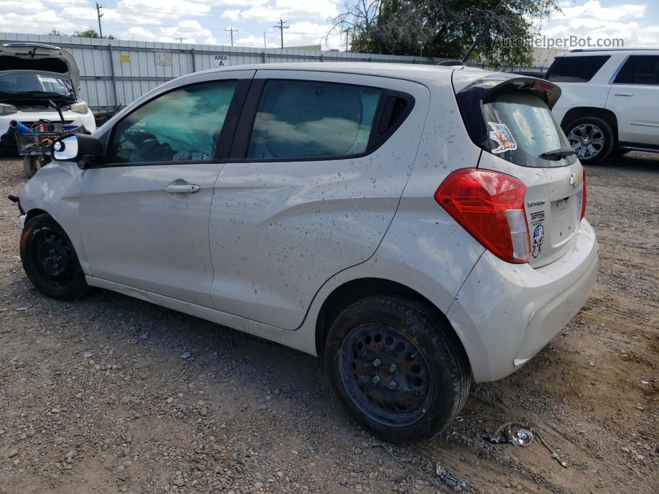 2019 Chevrolet Spark Ls Gray vin: KL8CB6SA0KC783251