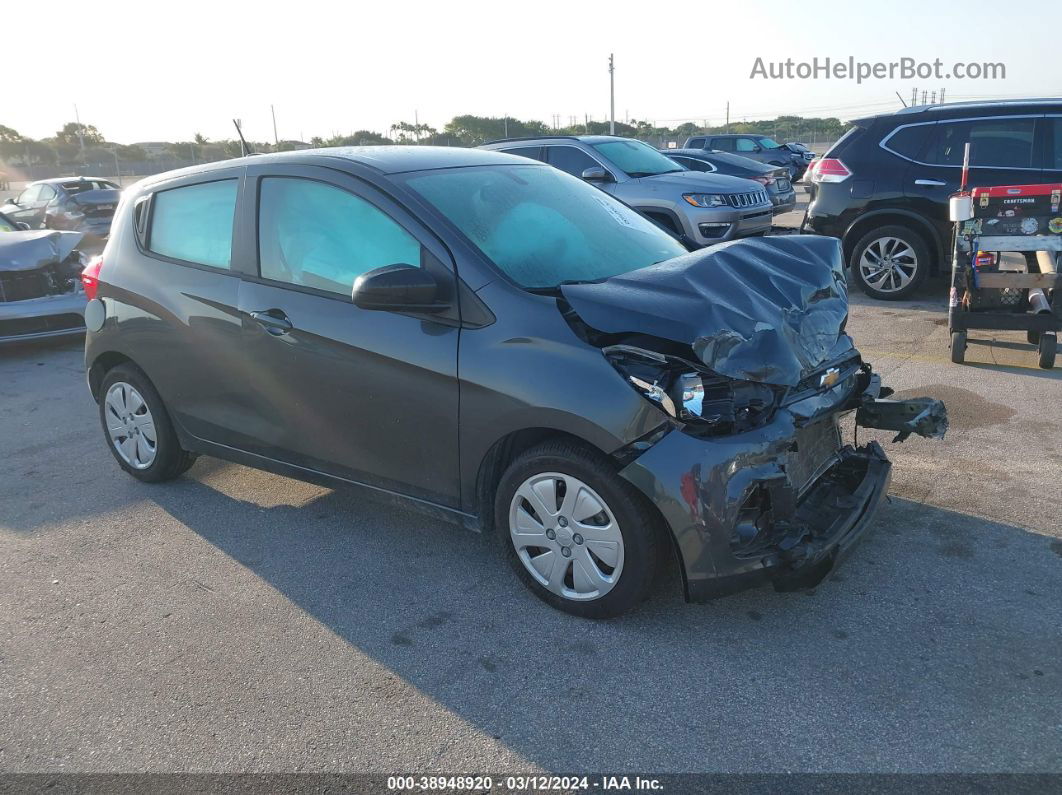 2017 Chevrolet Spark Ls Cvt Gray vin: KL8CB6SA1HC731118