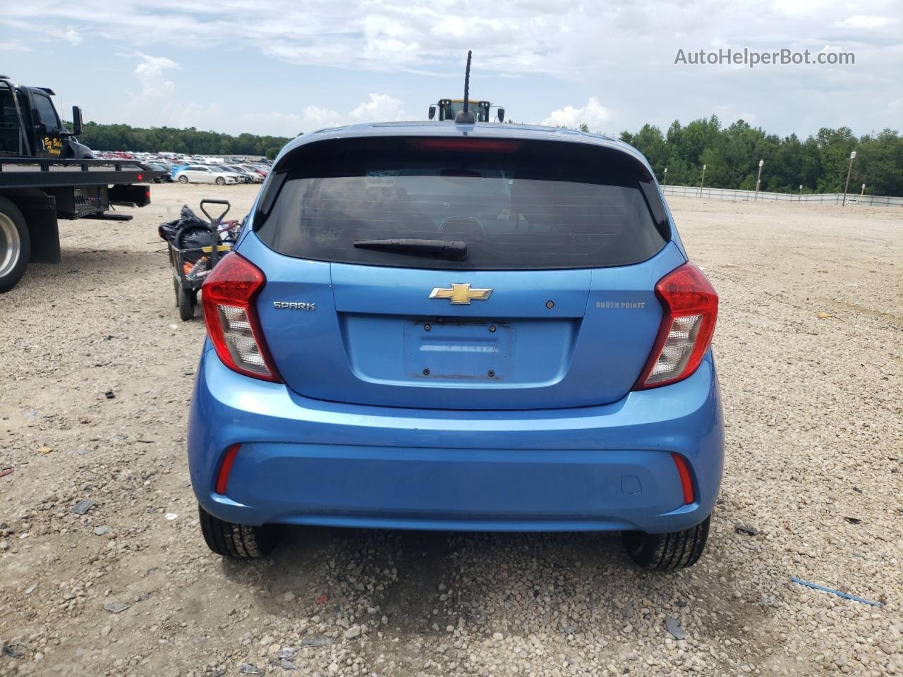 2017 Chevrolet Spark Ls Blue vin: KL8CB6SA1HC735654