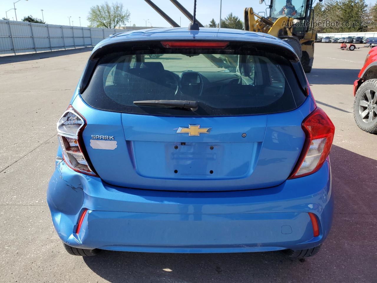 2017 Chevrolet Spark Ls Синий vin: KL8CB6SA1HC782635