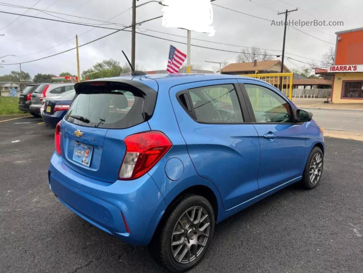 2017 Chevrolet Spark Ls Blue vin: KL8CB6SA1HC825466