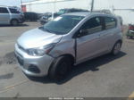 2017 Chevrolet Spark Ls Silver vin: KL8CB6SA1HC838878