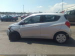 2017 Chevrolet Spark Ls Silver vin: KL8CB6SA1HC838878