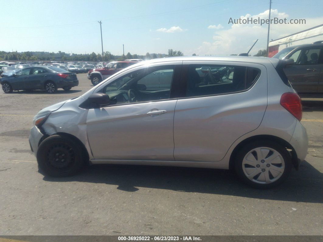 2017 Chevrolet Spark Ls Silver vin: KL8CB6SA1HC838878