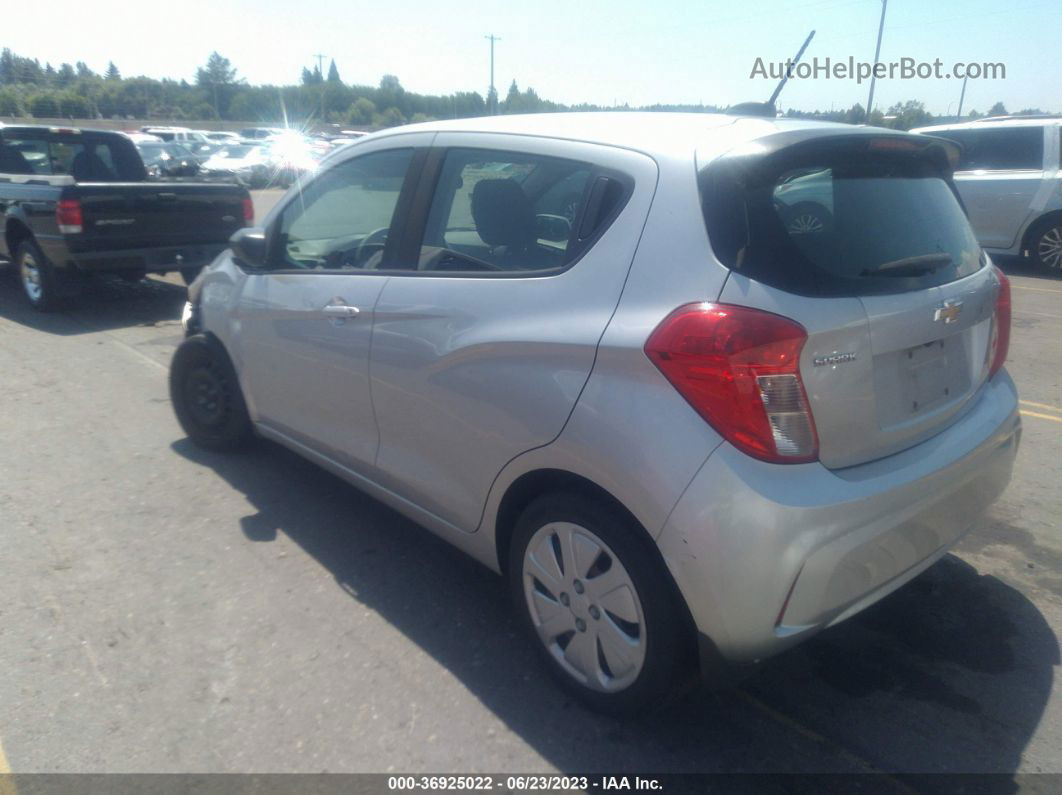 2017 Chevrolet Spark Ls Silver vin: KL8CB6SA1HC838878