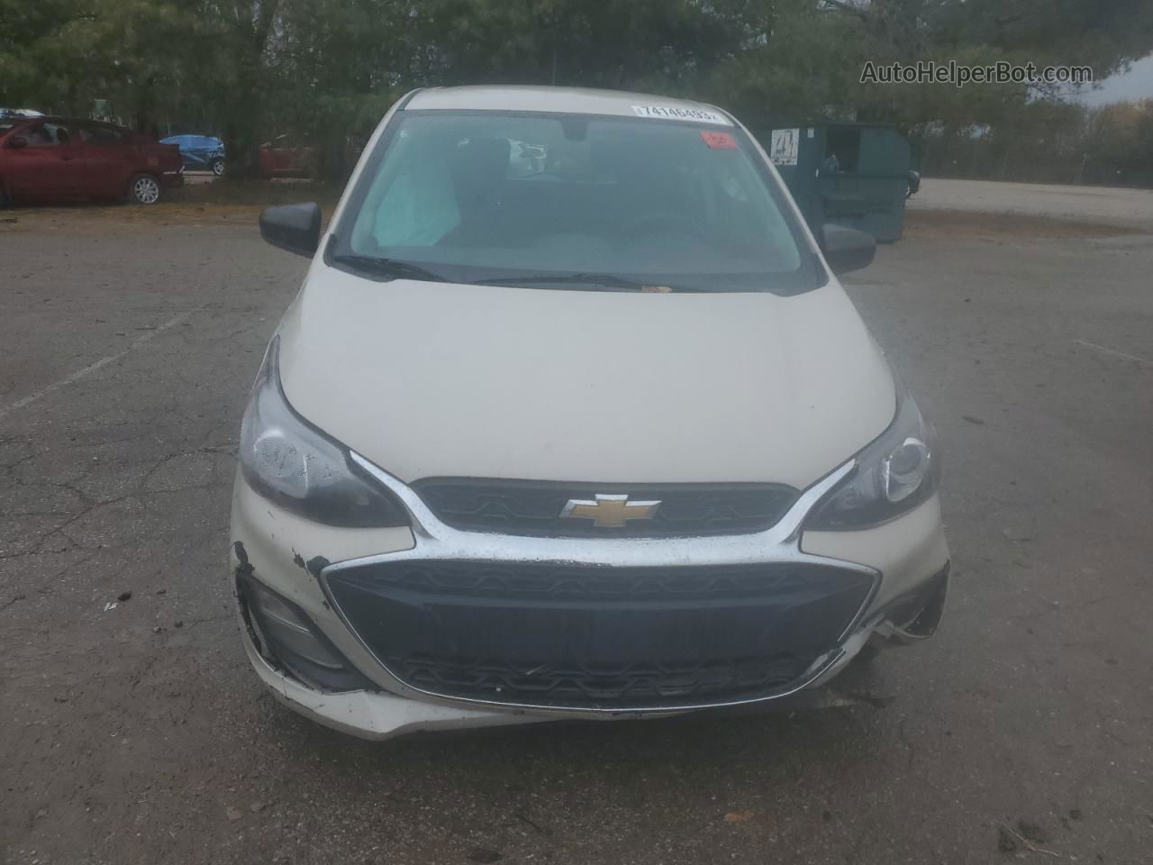 2019 Chevrolet Spark Ls Cream vin: KL8CB6SA1KC710857