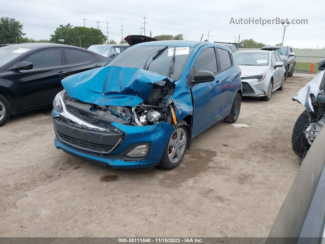 2019 Chevrolet Spark Ls Cvt Turquoise vin: KL8CB6SA1KC711152