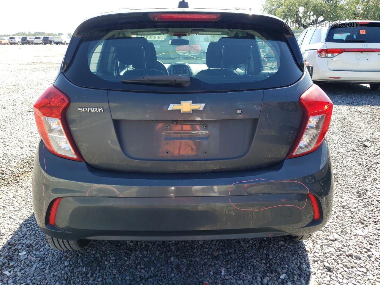 2019 Chevrolet Spark Ls Gray vin: KL8CB6SA1KC714908