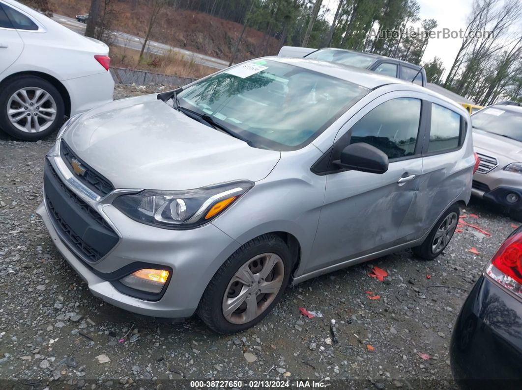 2019 Chevrolet Spark Ls Cvt Silver vin: KL8CB6SA1KC723611