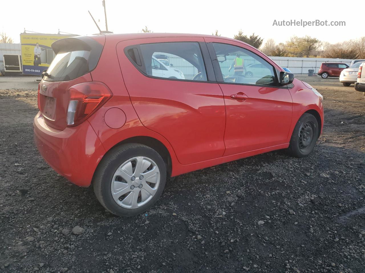 2017 Chevrolet Spark Ls Красный vin: KL8CB6SA2HC731029