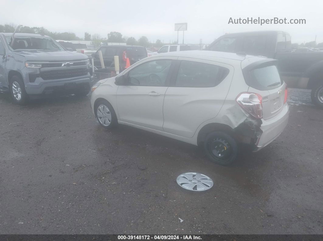 2017 Chevrolet Spark Ls Cvt Cream vin: KL8CB6SA2HC742340