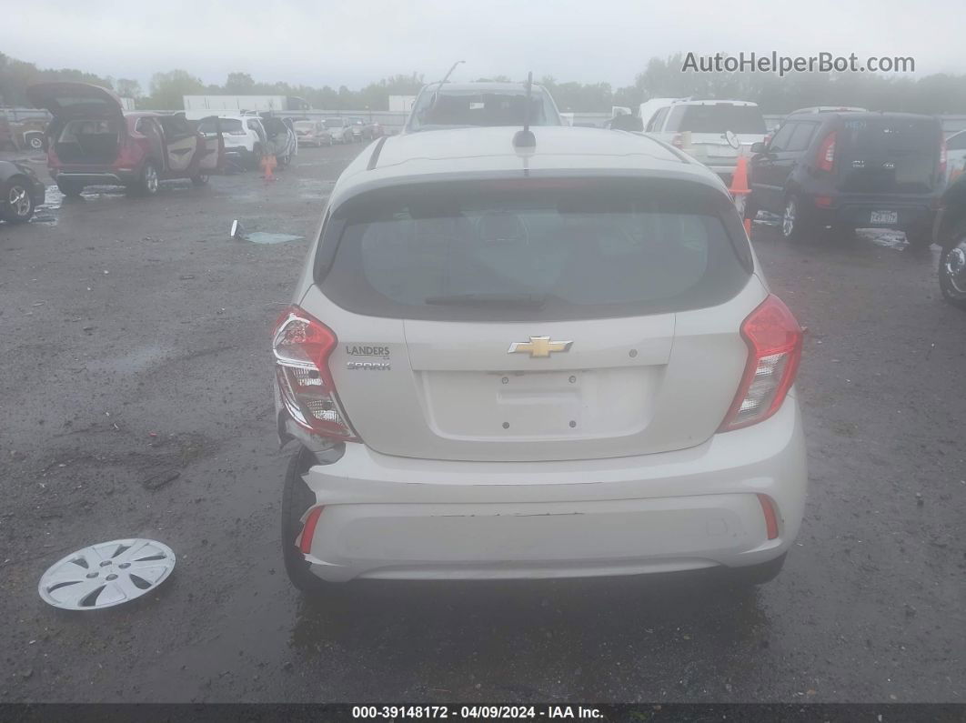 2017 Chevrolet Spark Ls Cvt Cream vin: KL8CB6SA2HC742340