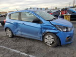 2017 Chevrolet Spark Ls Blue vin: KL8CB6SA2HC809387