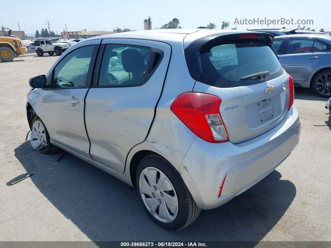 2017 Chevrolet Spark Ls Cvt Silver vin: KL8CB6SA2HC818512