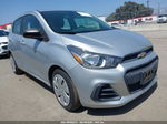 2017 Chevrolet Spark Ls Cvt Silver vin: KL8CB6SA2HC818512