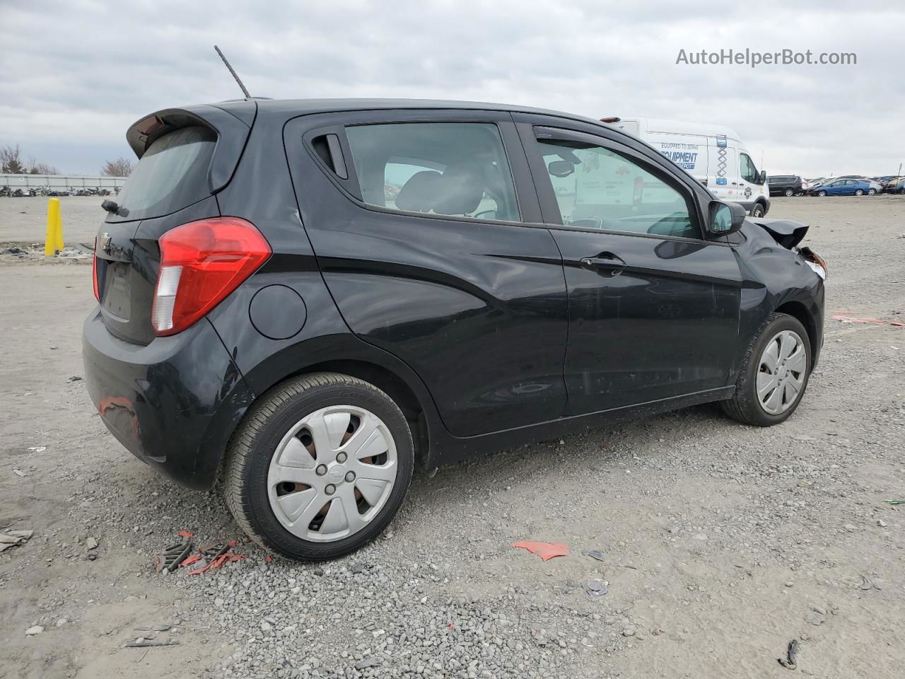 2017 Chevrolet Spark Ls Black vin: KL8CB6SA2HC819787