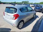 2017 Chevrolet Spark Ls Cvt Silver vin: KL8CB6SA2HC831471