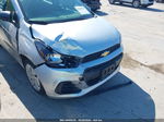 2017 Chevrolet Spark Ls Cvt Silver vin: KL8CB6SA2HC831471