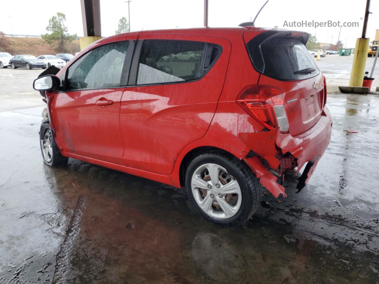 2019 Chevrolet Spark Ls Красный vin: KL8CB6SA2KC701388