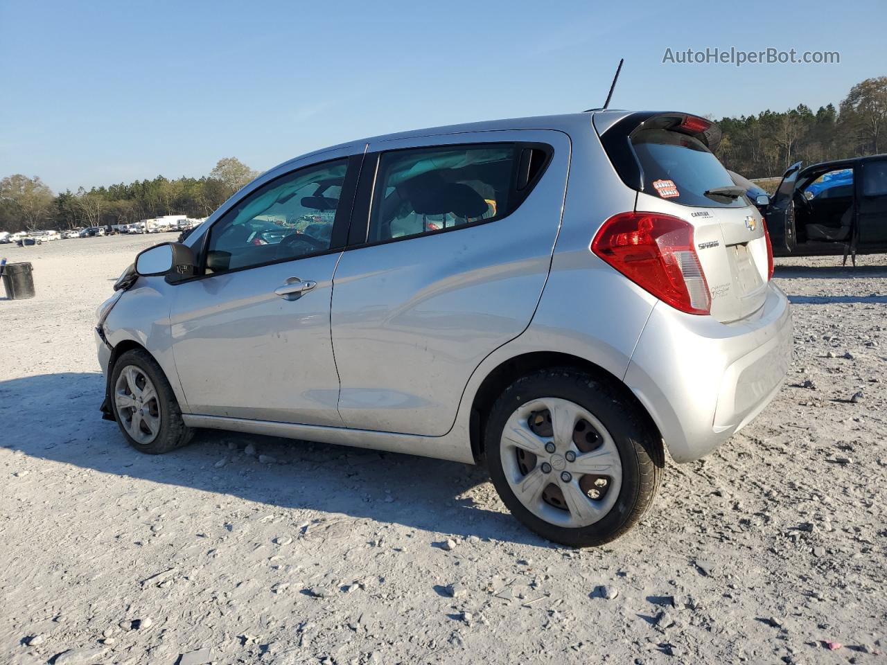 2019 Chevrolet Spark Ls Silver vin: KL8CB6SA2KC710754