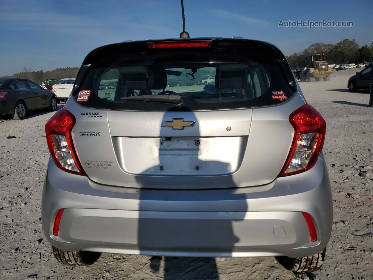 2019 Chevrolet Spark Ls Silver vin: KL8CB6SA2KC710754