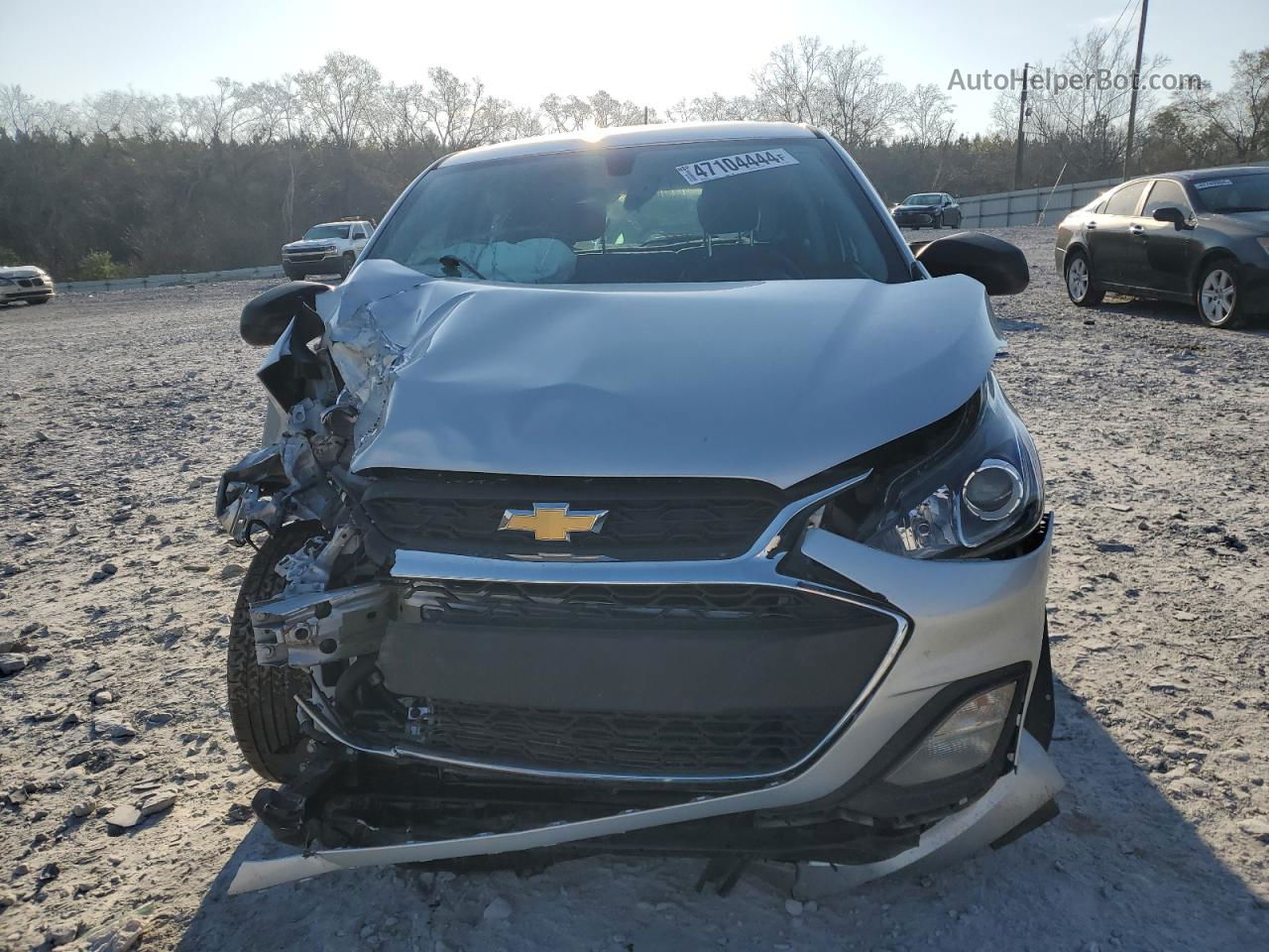 2019 Chevrolet Spark Ls Silver vin: KL8CB6SA2KC710754