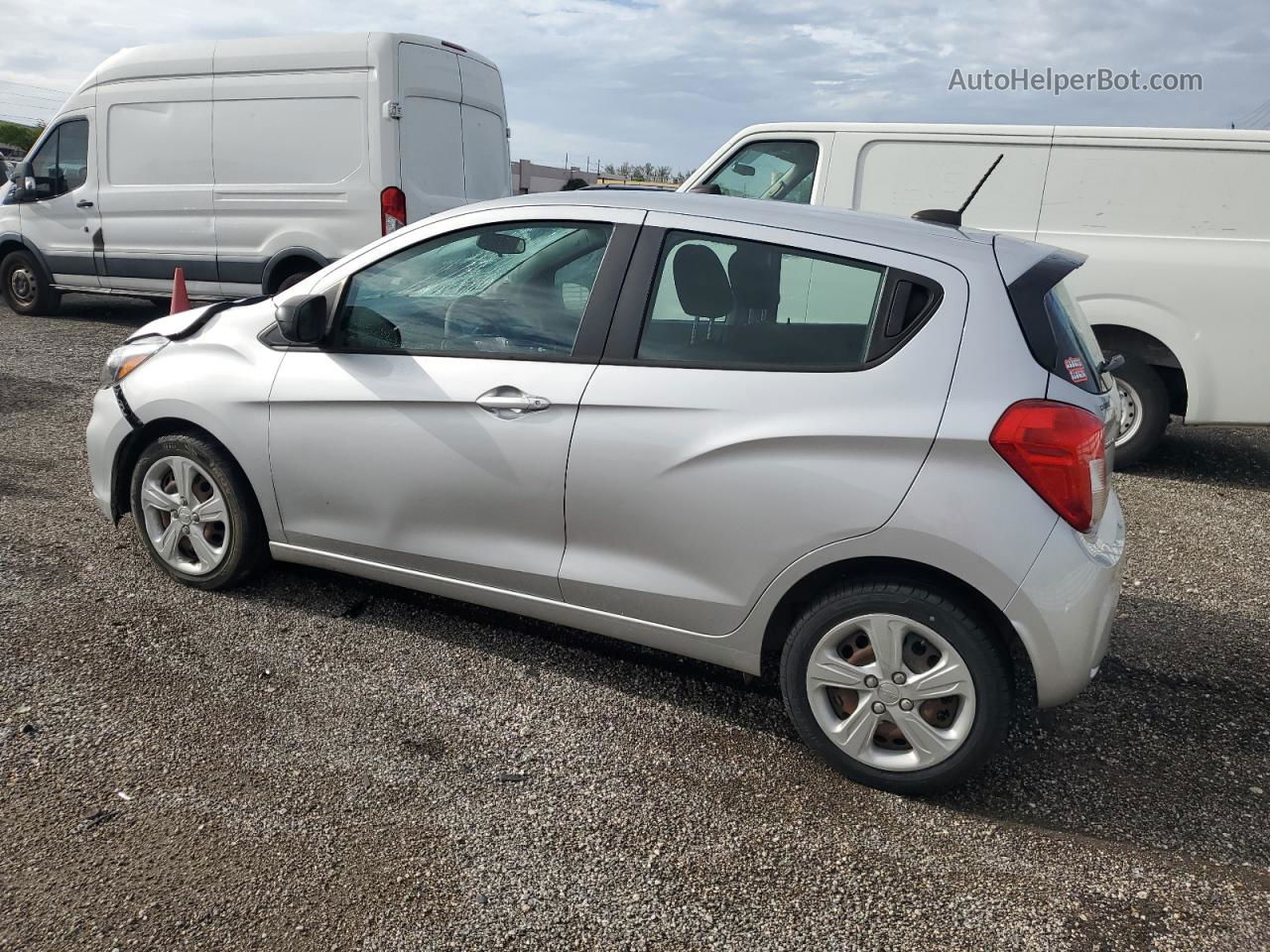 2019 Chevrolet Spark Ls Silver vin: KL8CB6SA2KC710754