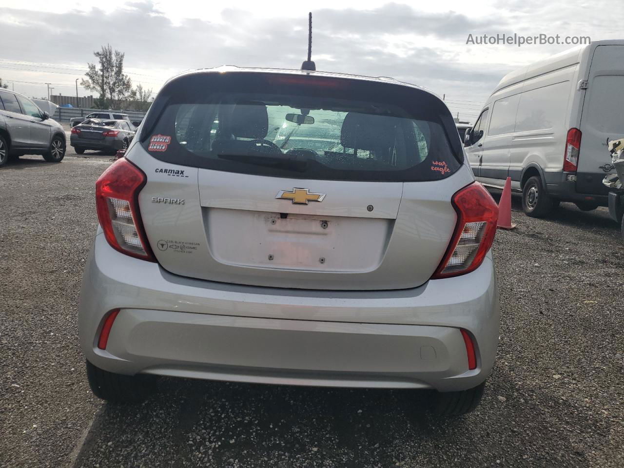 2019 Chevrolet Spark Ls Silver vin: KL8CB6SA2KC710754